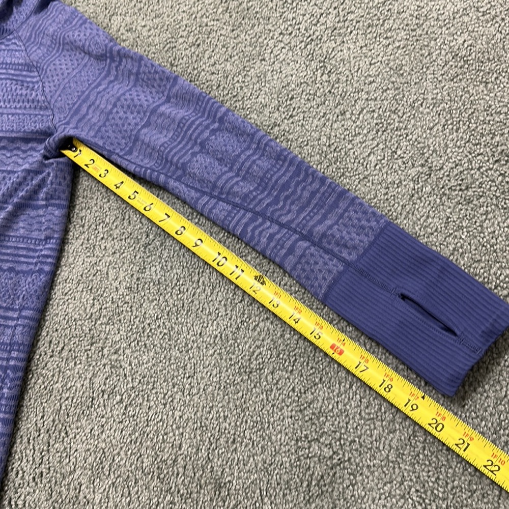 Rare Patterned Lululemon Lightweight Pullover Hoo… - image 5